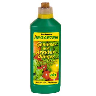Bio Gemüse- und Kräuterdünger flüssig (1 Liter)